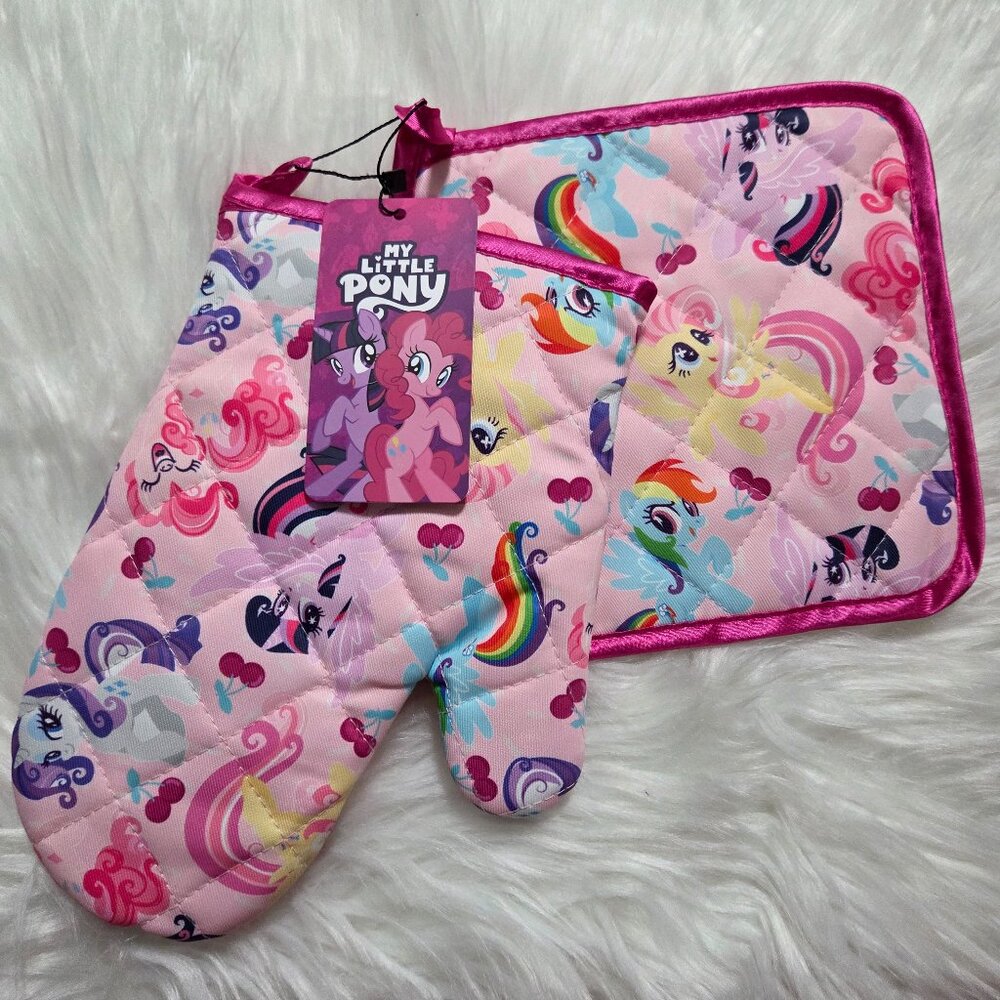 My Little Pony Oven Mitt & Potholder Set